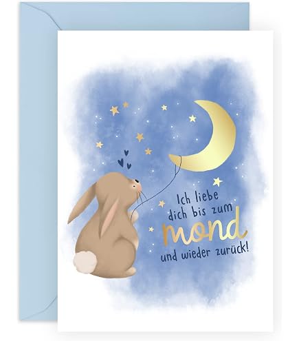 Biglietti Da Grattare Tedeschi Ich Liebe Dich - Set 10 Pezzi Per Annunci Gravidanza