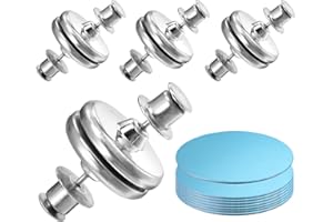 YUXIANLB 8 Stück Magnetische Duschvorhang Seitenclips Magnetische Schnalle Auslaufsichere Schnalle Für Duschvorhang Hält Vorhangfutter An Der Wand Geschlossen Winddichte Stopper Spritzschutzclips