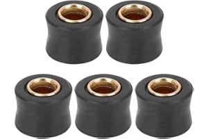 F FIERCE CYCLE Pack of 5 Motorcycle Rear Shock Absorber Cushion Rubber Ring Bushing Replacement 10 mm