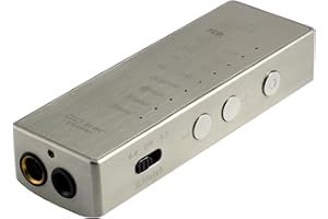 iFi GO Bar Kensei Tragbarer DAC/Verstärker - Full MQA Decoder, K2HD-Codierung, XSpace, XBass, 4 Digitale PCM-Filter, hochauflösende Audio-Verbesserung für Smartphones und Computer