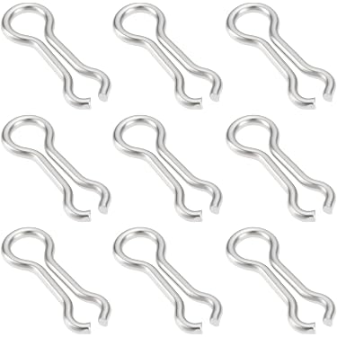 Lot De 100 œillets De Pêche En Acier Inoxydable - Taille S (jaune), Pour Pêche Au Bar, Eau Douce Et Salée