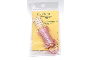 COFISHING Lampada Luce Fiber Richiamo Per Bolentino Profondità CF7993 Deep Light Led Ad Acqua Contatto Pesca Calamari Totani mare (Red)