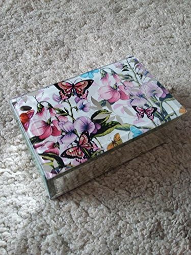 Sweet Pea Garden Oblong Jewelry Box