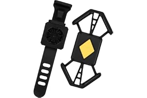 Cykel Telefon Hållare, Silikon Flexibel Clip Ställningsstöd, Cykelhållare