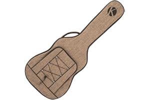 Kinsman KUCG1 Classic Ultimate Guitar Bag, Brown