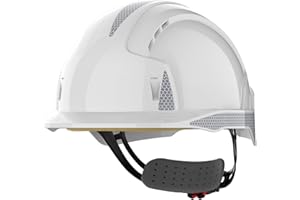 JSP Evolite CR2 rueda trinquete casco, con ventilación, color blanco (AJB170-400-100)
