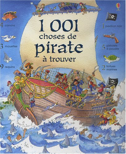 couverture de : 1001 choses de pirate &agrave; trouver