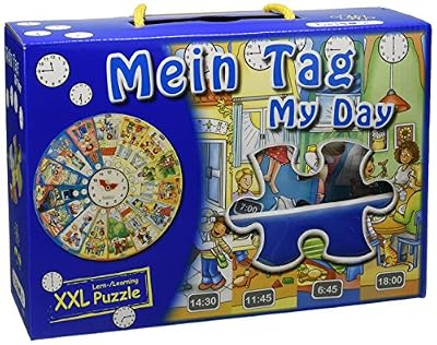 Beleduc - 11012 - Puzzle Éducatif En Bois - Ma Journée - Xxl - 50 Pièces