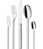 WMF Set Posate 30 Pezzi Silk Per 6 Persone - Acciaio Inox 18/10 Cromargan Satinato, Lavabile In Lavastoviglie
