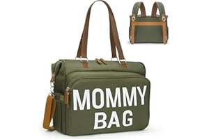 Pripher Wickeltasche Tote, Mommy Bag für Krankenhaus, Wickeltasche Rucksack, Große Kapazität Krankenhaustaschen für Arbeit und Lieferung