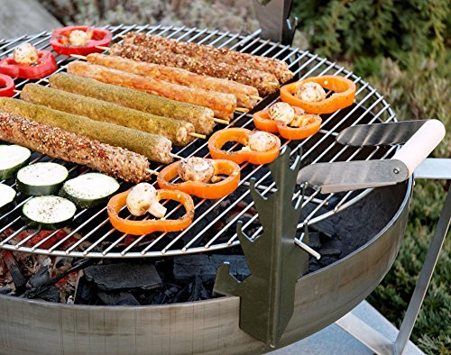 Grillrost für Designer-Feuerschale mit Z-Edelstahlfuß (63 cm Grillrost)