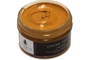 Famaco unisex-adult Cream Shoe Treatments and Polishes, Brown (Tan Girolle), 50.00 ml