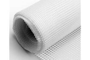 Schellenberg 57503 Fliegengitter für große Fenster, Meterware Insektenschutz Fiberglasgewebe, individuell kürzbar, 140 x 250 cm, weiß