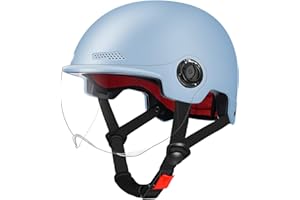 GENIKEER Casque Trottinette Electrique Adulte, Vélo Casquette, Casque Vélo Visière Électrique Pour Hommes Femmes, Casques De Vélo Avec Visière, Casque Skate Adulte, Casque Pour Vélo Électrique,Skateboard,Motos