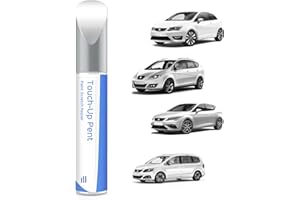 PARTS4EV C9A/ LC9A Pure White Ausbesserungsfarbe für SEAT Exakte Übereinstimmung – Ausbesserung von Kratzern und Abplatzungen