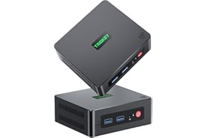 TRIGKEY G4 Mini PC 12è Gén Intel Alder Lake-N100 CPU(Jusqu'à 3,40 GHz) PC 16 Go DDR4 3200 MHz 500 Go M.2 PCIe SSD, Double HDMI, WiFi 6, BT 5.2, USB 3.2 Gen2