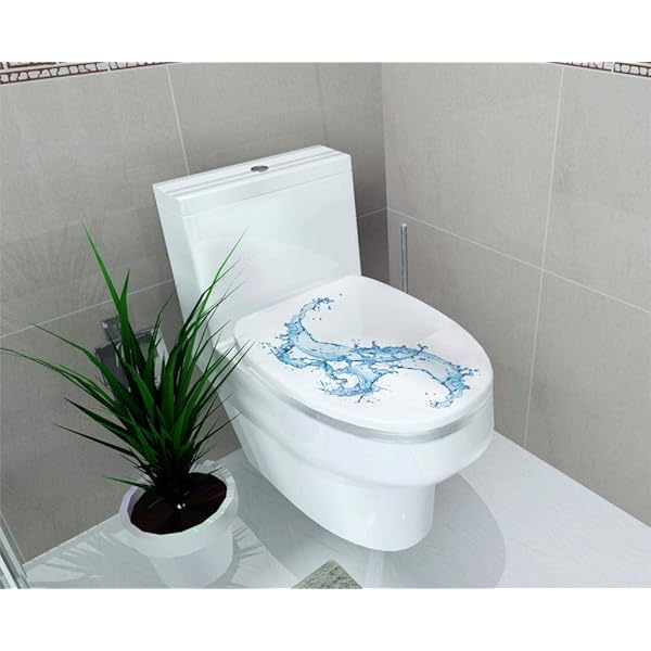 Gadgets WRAP 32 * 39cm Sticker WC Pedestal Pan Cover Sticker