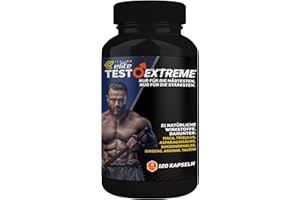 Italian Elite® Testo Extreme 120 Kapseln Maca 8000 mg. Natürlicher Booster mit Tribulus, Bockshornklee, Zink, Arginin, Ashwagandha, Vitaminen und Mineralstoffen. Kraft, Energie, Widerstand.