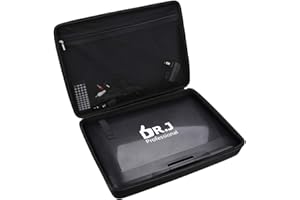 Aproca Hartschalen-Reise-Aufbewahrungsbox, für DR.J 45,5 cm/COOAU 45,5 cm tragbaren DVD-Player