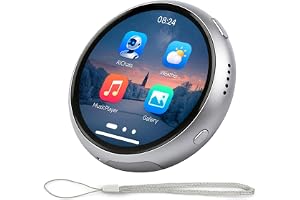 Waveshare ESP32-S3 1.75inch AMOLED Round Touch Display Development Board, 466x466 Resolution, Aluminum Alloy Case, Onboard Du