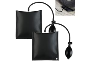 CAISYE Cuña de Aire Hinchable Bomba 2Pcs, Air Pump Wedge, Ventanas y Reparación de Automóviles, Capacidad de Carga de 200 KG, Herramienta de Elevación y Alineación para Instalación de Puertas