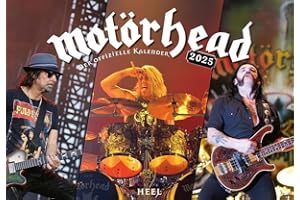 Motörhead Kalender 2025: Der offizielle Kalender mit ganz privaten Einblicken in das Tourleben von Motörhead. Wandkalender. Offizieller Kalender!