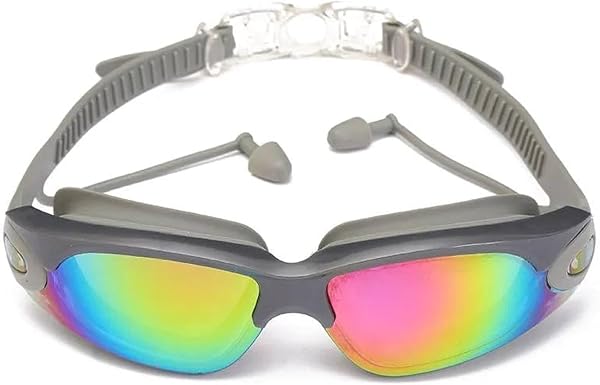 QSHOP Premium Clear Speed Up Swim Goggles, No Leaking and Anti-Fog for Adults Men Women Youth, UV Protection Swimming Go