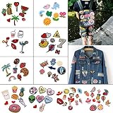 Tela adhesiva con hierro para coser DIY en la bolsa de la insignia de...