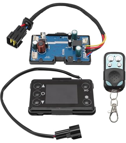 Interruttore LCD Per Riscaldatore Auto Diesel - Telecomando 4 Tasti - Controllo Temperatura E Timer - 12V - Foto 9
