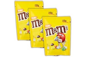 Liquolivery M&m's Peanut 3 Confezione da 200g