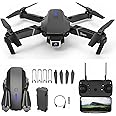 Exegi Enterprise Foldable-Toy-Drone-with-HQ-WiFi-Camera-Remote-Control-for-Kids-Quadcopter-with-Gesture-Selfie-Flips-Mode-App-One-Key-Headless-Mode-functionality-Hold