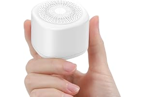Ankilo Mini White Noise Machine Baby, bärbar vitt brus babyenhet vuxna med 10 toner, insomningshjälp spädbarn med 7 belysning