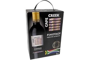Cape Creek - Vin rouge d'Afrique du Sud - Pinotage Bag in Box BIB (1 x 3L)