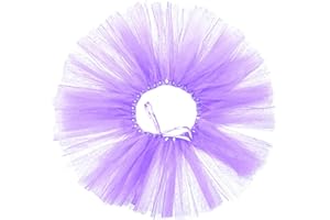 JIHUOO Dog Tulle Tutu Princess Skirt Pet Birthday Outfit Small Puppy Wedding Dress Halloween Ballerina Costume Photo Props Purple