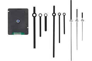 ‎ST. LEONHARD St. Leonhard Funkuhrwerke: Schleichendes Funk-Uhrwerk mit 3 Zeigersets für selbsgestaltete Uhren (Funk Quarz Uhrwerk, Funkuhrwerk schleichend, schleichende Sekunde)