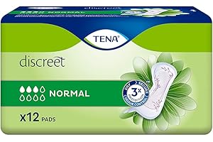 PAIPU Tena Lady Discreet Normal ,Pack of 6 X 12
