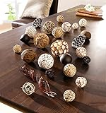 dekokugel holz weiß Deko-Set 