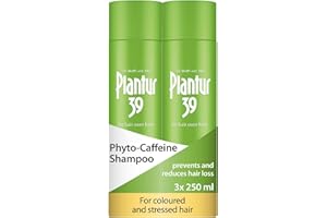 Plantur 39 Caffeine Shampoo Prevents and Reduces Hair Loss 2x 250ml | For Couloured and Stressed Hair | Unique Galenic Formula Supports Hair Growth | Women Hair Care Made in Germany