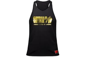 GORILLA WEAR Classic Tank Top Yellow