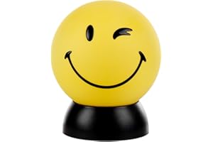 ONLI - Lumetto Smiley World BIRBO giallo con lampadina LED