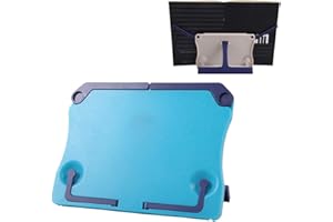 SCHNEESPITZE Snowtain Table pliante Pupitre ABS Porte-partitions,Pupitre d'orchestre Support De Livre De Musique Se Pliant Partition de Musique Support Support de Pupitre Lecture pour Enfants