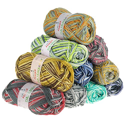 Strickgarn Dajana Color by VLNIKA, 50g, #669 - 4