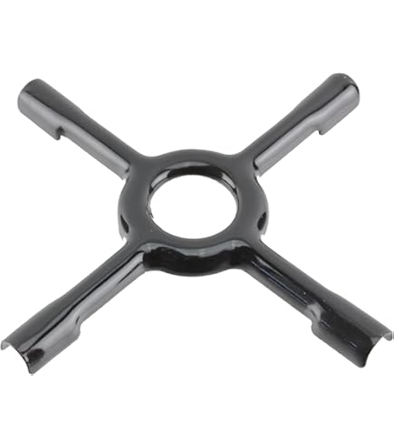 Supporto Universale Per Cucina A Gas In Acciaio Inox 160mm - Griglia Porta Pentole Argento - Foto 4