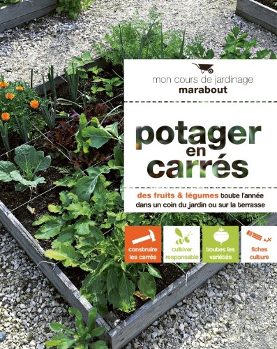 couverture de : Potager en carr&eacute;s