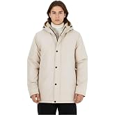 Erkek Parka Kışlık &ndash; K&uuml;rkl&uuml; İ&ccedil; Astarlı Parka Mont, R&uuml;zgar Ge&ccedil;irmez &amp; Su Ge&ccedil;irmez, Kap&uuml;şonlu, Fermuarlı, Cepli, G&uuml;nl&uuml;k Kullanı