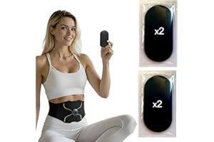 TENSPAD SILVER 2 Ersatzsätze mit 2 Gel-Pads – 100% kompatibel mit BODIFY EMS Bauchtrainer Pro, EMS Bauchtrainer Max und EMS Potrainer Pro – Sparen Sie 30% bei Ihrer Bestellung