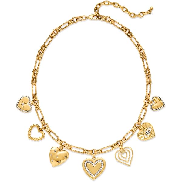 LILIE&WHITE Collana Con Pendente A Croce In Zirconi E Placcatura Oro | Catena Regolabile, Ipoallergenica, Per Donna