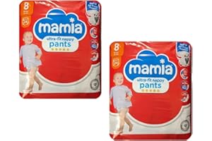 TRIZINGA 2X Mamia Size 8 Nappy Pants 24 Pack