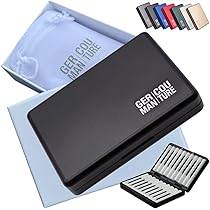 Custodia In Pelle PU Per Glo Hyper X2 Air - Antiurto, Impermeabile, Con Moschettone, Colore Rosso - Foto 12