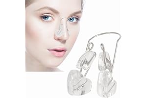 LDATY Nose Shaper Clip, Nose Straightener for Wide Noses, Safety Silicone Nose Beautifier, Nose Height Lifter Nose Slimmer for Women, Men and Young Girls